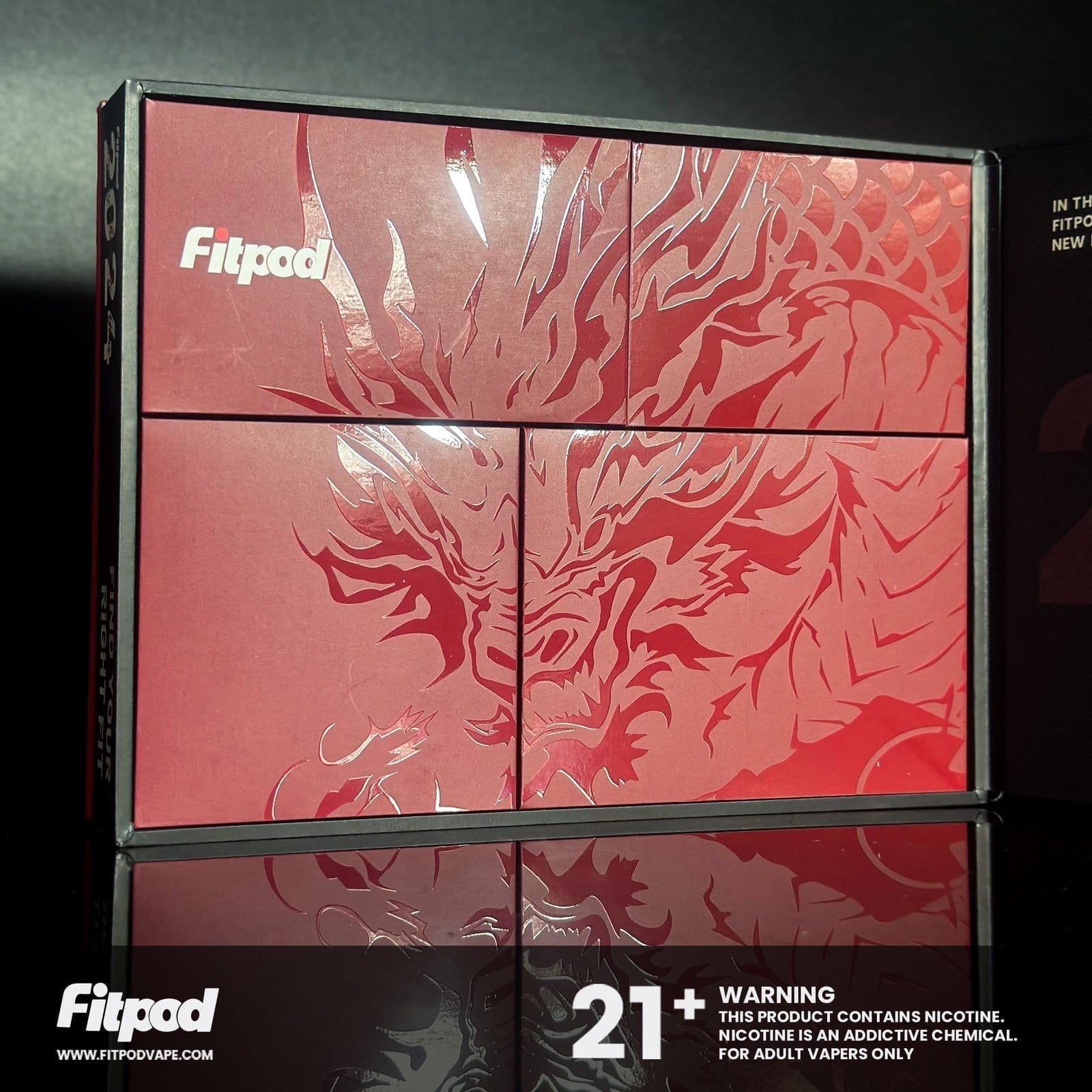 Fitpod X/X-BOX龍年2024限量版電子煙套裝禮盒:圖片 3