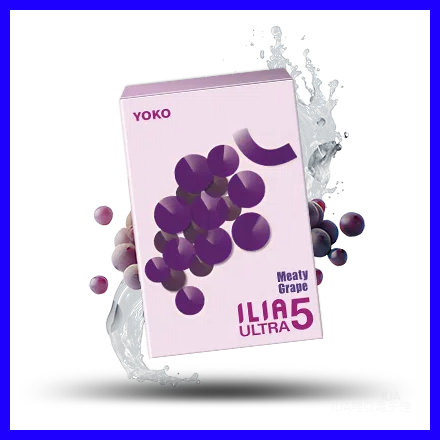 ILIA哩亞電子煙通用ULTRA 五代煙彈 3枚入【葡萄】